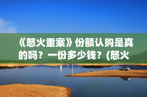 《怒火重案》份额认购是真的吗？一份多少钱？(怒火重案片断)