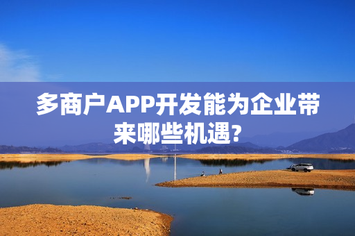 多商户APP开发能为企业带来哪些机遇?