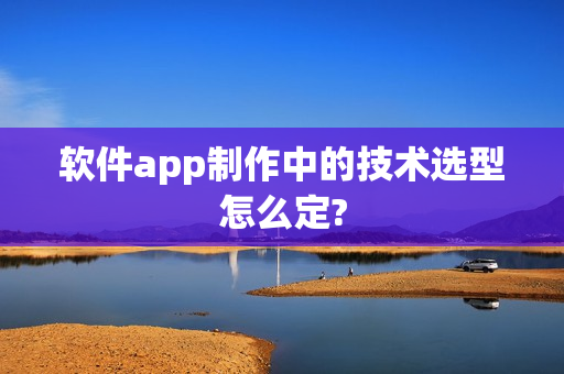 软件app制作中的技术选型怎么定? 软件app制作中的技术选型怎么定?