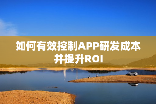 如何有效控制APP研发成本并提升ROI