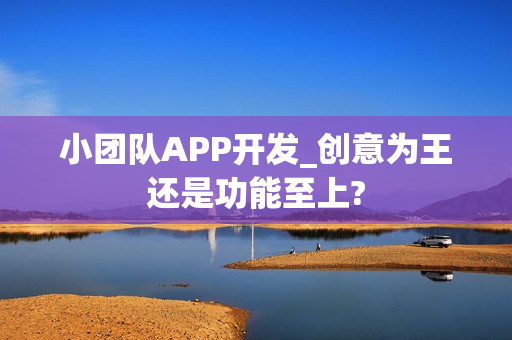 小团队APP开发_创意为王还是功能至上? 小团队APP开发_创意为王还是功能至上?