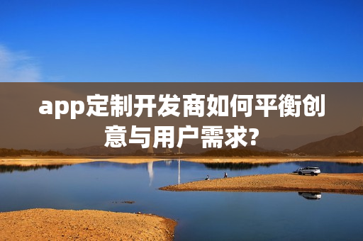 app定制开发商如何平衡创意与用户需求?