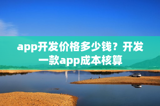 app开发价格多少钱？开发一款app成本核算
