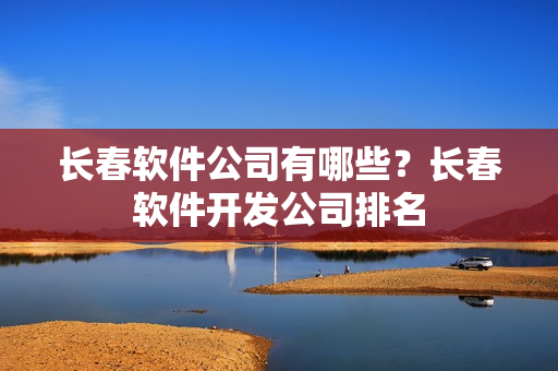长春软件公司有哪些?长春软件开发公司排名 长春软件公司有哪些?长春软件开发公司排名