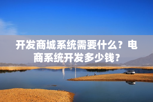 开发商城系统需要什么？电商系统开发多少钱？