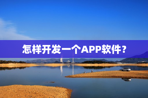 怎样开发一个APP软件？