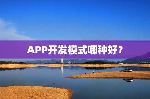 APP开发模式哪种好？