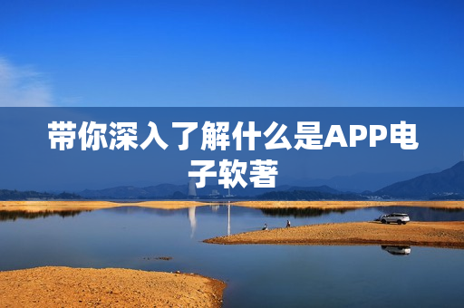 带你深入了解什么是APP电子软著
