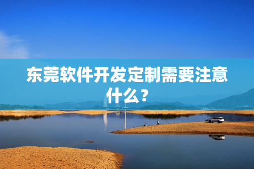 东莞软件开发定制需要注意什么? 东莞软件开发定制需要注意什么?