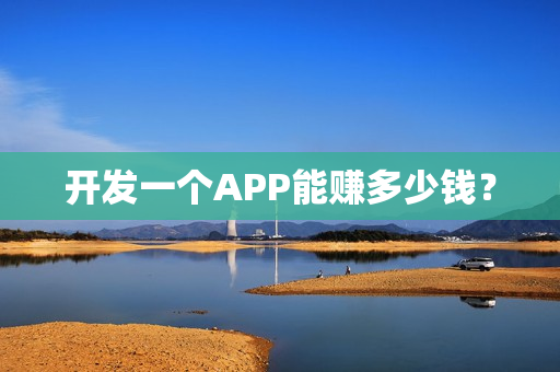 开发一个APP能赚多少钱? 开发一个APP能赚多少钱?