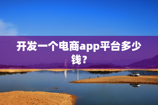 开发一个电商app平台多少钱？