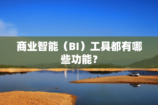 商业智能(BI)工具都有哪些功能? 商业智能(BI)工具都有哪些功能?