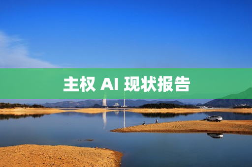 主权 AI 现状报告