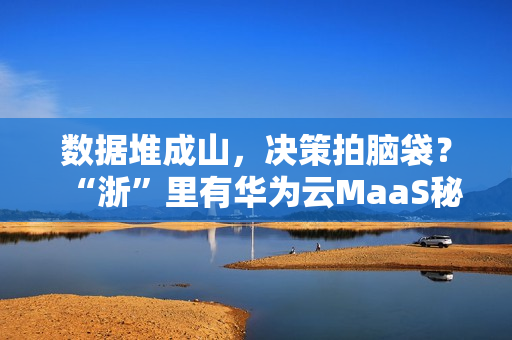 数据堆成山,决策拍脑袋?“浙”里有华为云MaaS秘籍! 数据堆成山,决策拍脑袋?“浙”里有华为云MaaS秘籍!