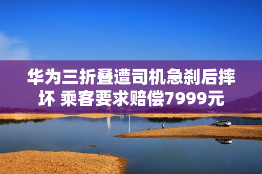 华为三折叠遭司机急刹后摔坏 乘客要求赔偿7999元