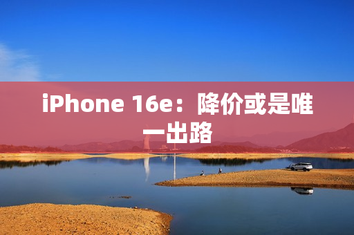 iPhone 16e：降价或是唯一出路