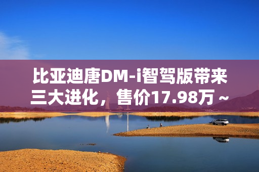 比亚迪唐DM-i智驾版带来三大进化，售价17.98万～21.98万元