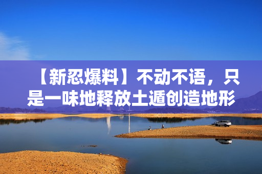 【新忍爆料】不动不语，只是一味地释放土遁创造地形！