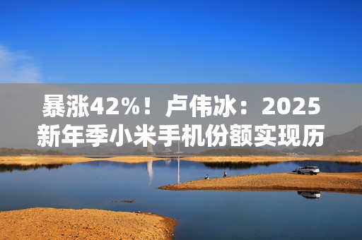 暴涨42%！卢伟冰：2025新年季小米手机份额实现历史性逆转