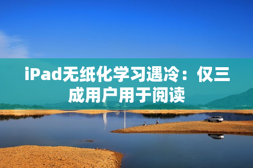 iPad无纸化学习遇冷：仅三成用户用于阅读