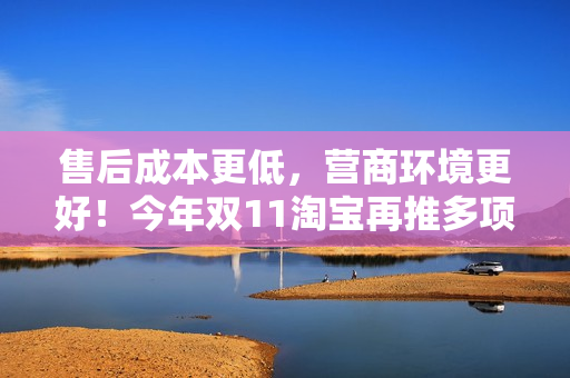 售后成本更低，营商环境更好！今年双11淘宝再推多项营商环境优化策略