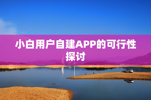 小白用户自建APP的可行性探讨
