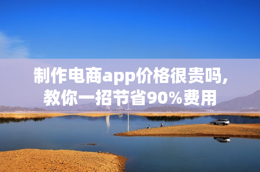 制作电商app价格很贵吗,教你一招节省90%费用