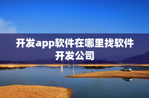 开发app软件在哪里找软件开发公司