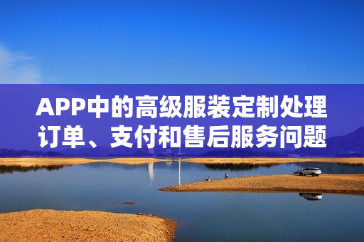 APP中的高级服装定制处理订单、支付和售后服务问题？