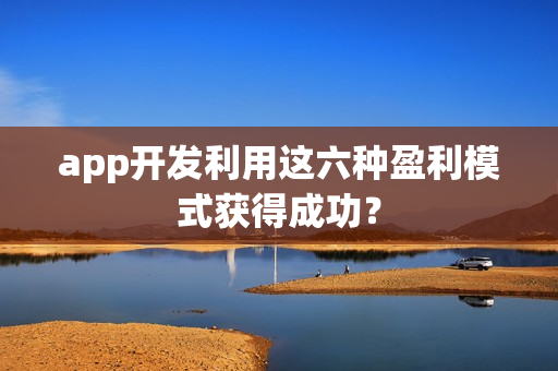 app开发利用这六种盈利模式获得成功？