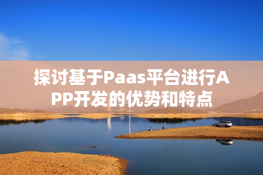 探讨基于Paas平台进行APP开发的优势和特点
