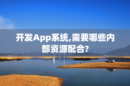 开发App系统,需要哪些内部资源配合?