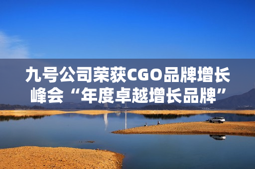 九号公司荣获CGO品牌增长峰会“年度卓越增长品牌”奖