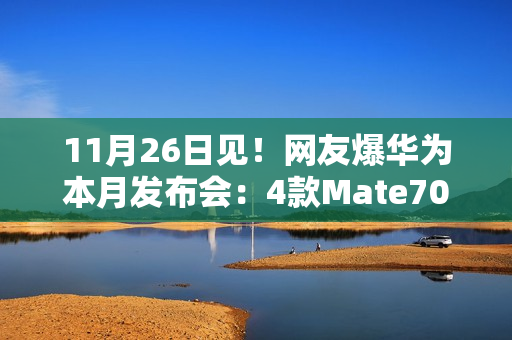 11月26日见!网友爆华为本月发布会:4款Mate70和折叠屏X6 11月26日见!网友爆华为本月发布会:4款Mate70和折叠屏X6