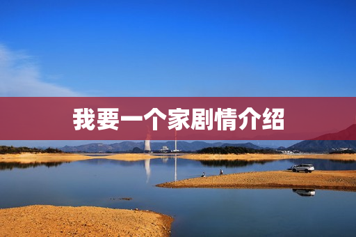 我要一个家剧情介绍