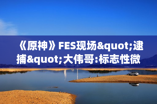 《原神》FES现场"逮捕"大伟哥:标志性微笑 人真没架子