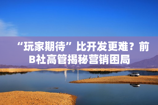 “玩家期待”比开发更难？前B社高管揭秘营销困局