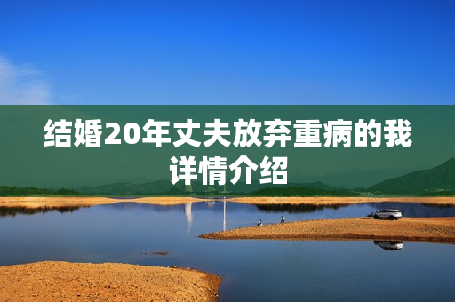 结婚20年丈夫放弃重病的我详情介绍 结婚20年丈夫放弃重病的我详情介绍