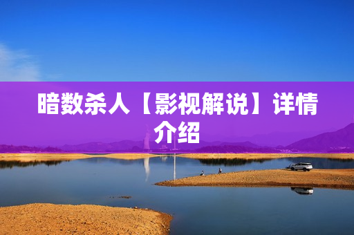 暗数杀人【影视解说】详情介绍 暗数杀人【影视解说】详情介绍