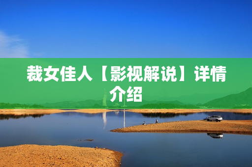 裁女佳人【影视解说】详情介绍