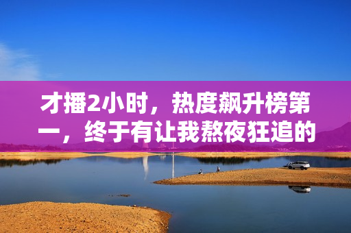 才播2小时，热度飙升榜第一，终于有让我熬夜狂追的历史剧了