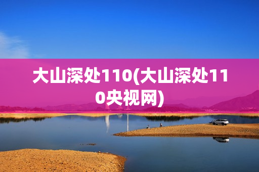 大山深处110(大山深处110央视网)