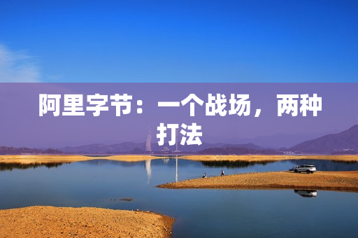 阿里字节：一个战场，两种打法