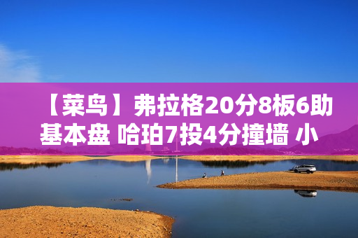 【菜鸟】弗拉格20分8板6助基本盘 哈珀7投4分撞墙 小理查德森20分