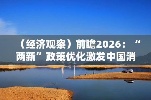 （经济观察）前瞻2026：“两新”政策优化激发中国消费新活力
