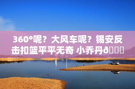360°呢？大风车呢？锡安反击扣篮平平无奇 小乔丹👎🏼招呼