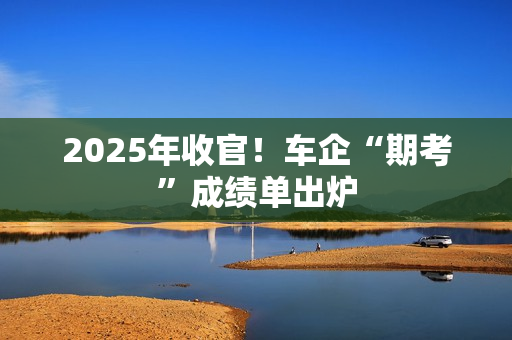 2025年收官！车企“期考”成绩单出炉