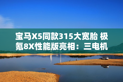 宝马X5同款315大宽胎 极氪8X性能版亮相：三电机+电动尾翼