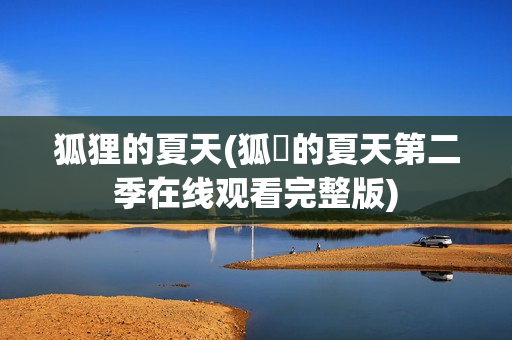 狐狸的夏天(狐貍的夏天第二季在线观看完整版)