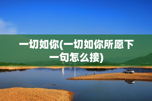 一切如你(一切如你所愿下一句怎么接)